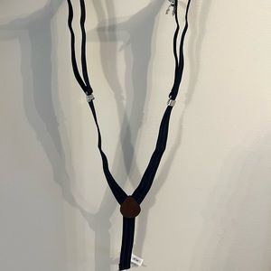 Boys Navy Suspenders